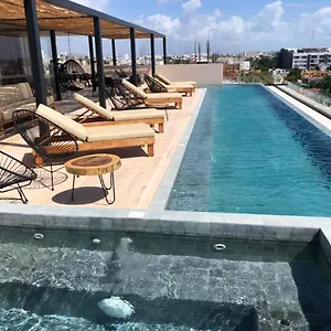  Apartment Magnifico Estudio Con Rooftop Cerca De 5ta Avenida